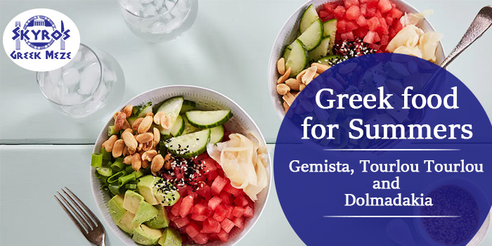 Greek food for summers – Gemista, Tourlou Tourlou and Dolmadakia